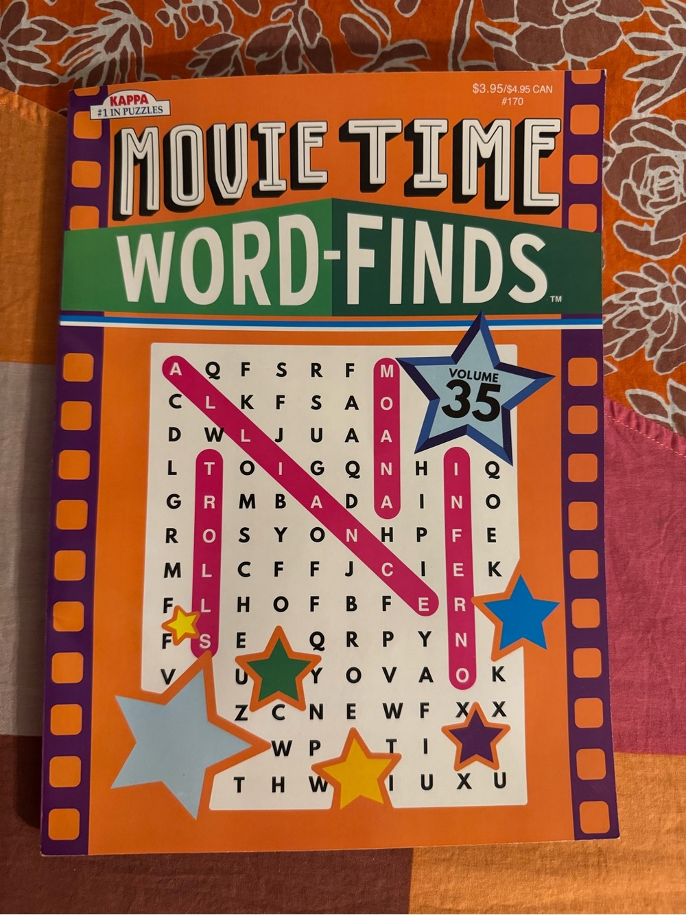 Lot of 14 Kappa Word Finds Puzzle Books 13 pocket puzzle and 1 movie time - Picture 6 of 10